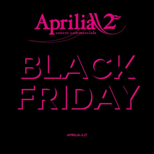 Evento Black Friday Aprilia